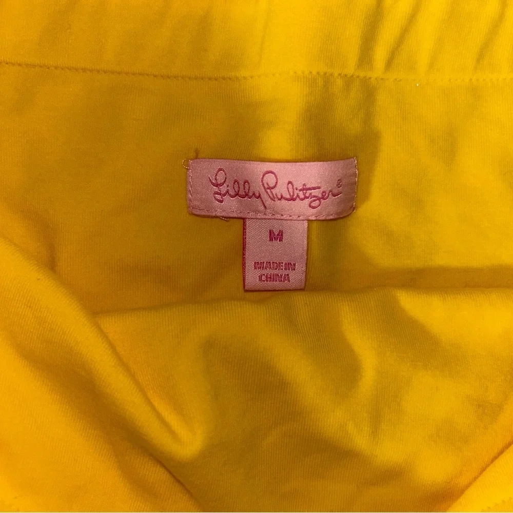 Lilly Pulitzer Yellow and Blue Kids Dress - Picture 3 of 3